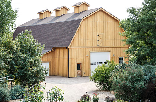 construction de bâtiment agricole en bois sur Saint-Omer